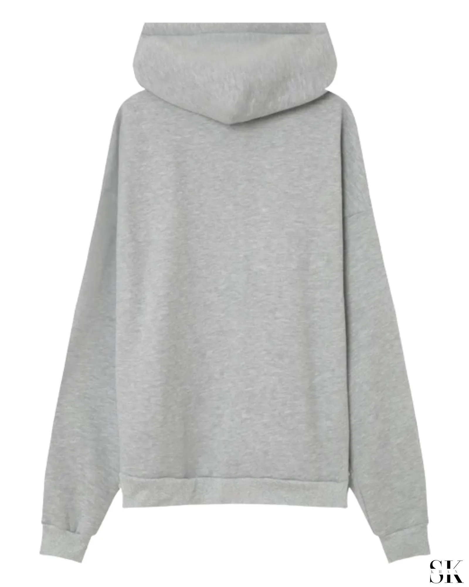 Heart Hoodie Grey