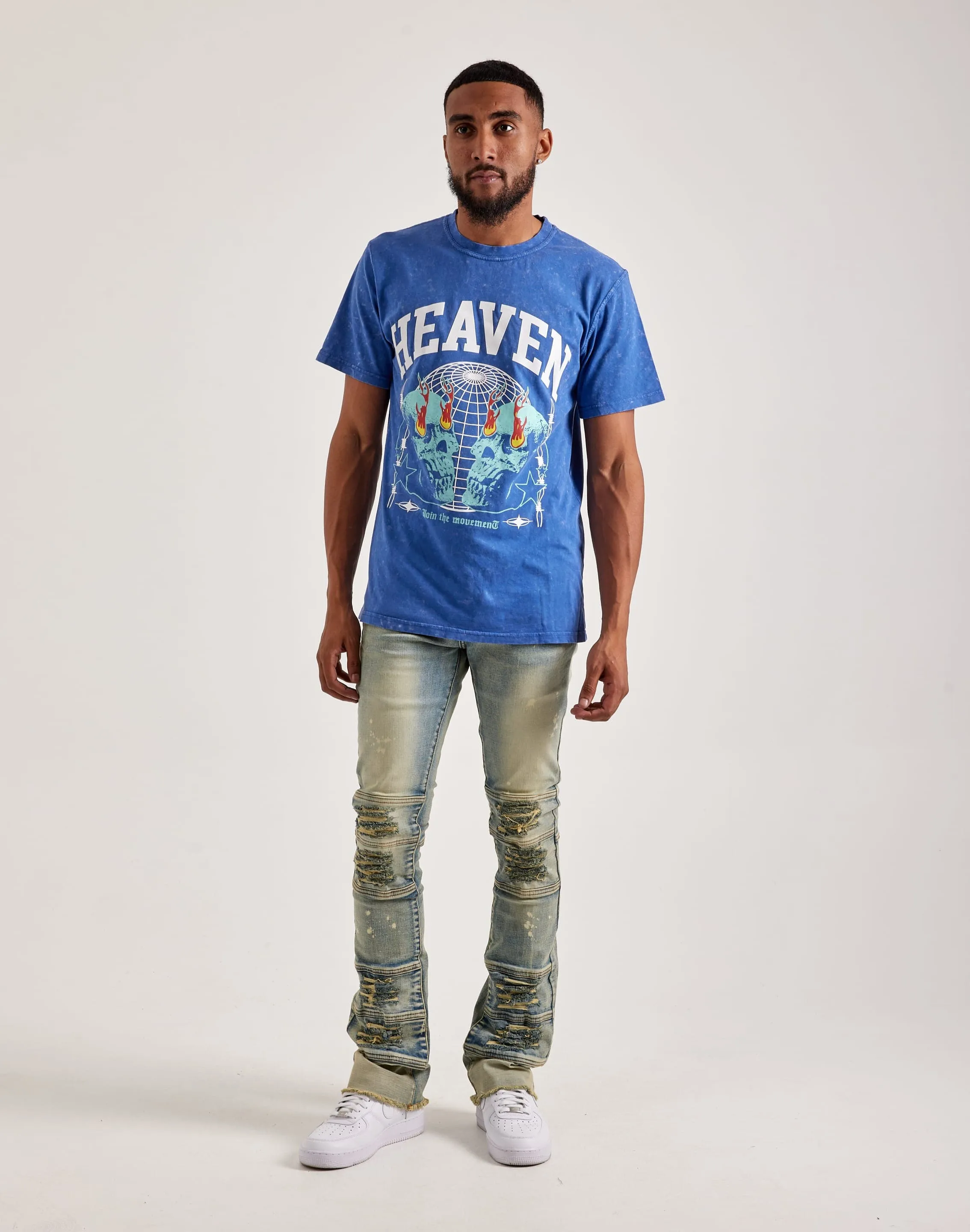 Heaven Tee (Acid Blue) - UB2018ACDBLU