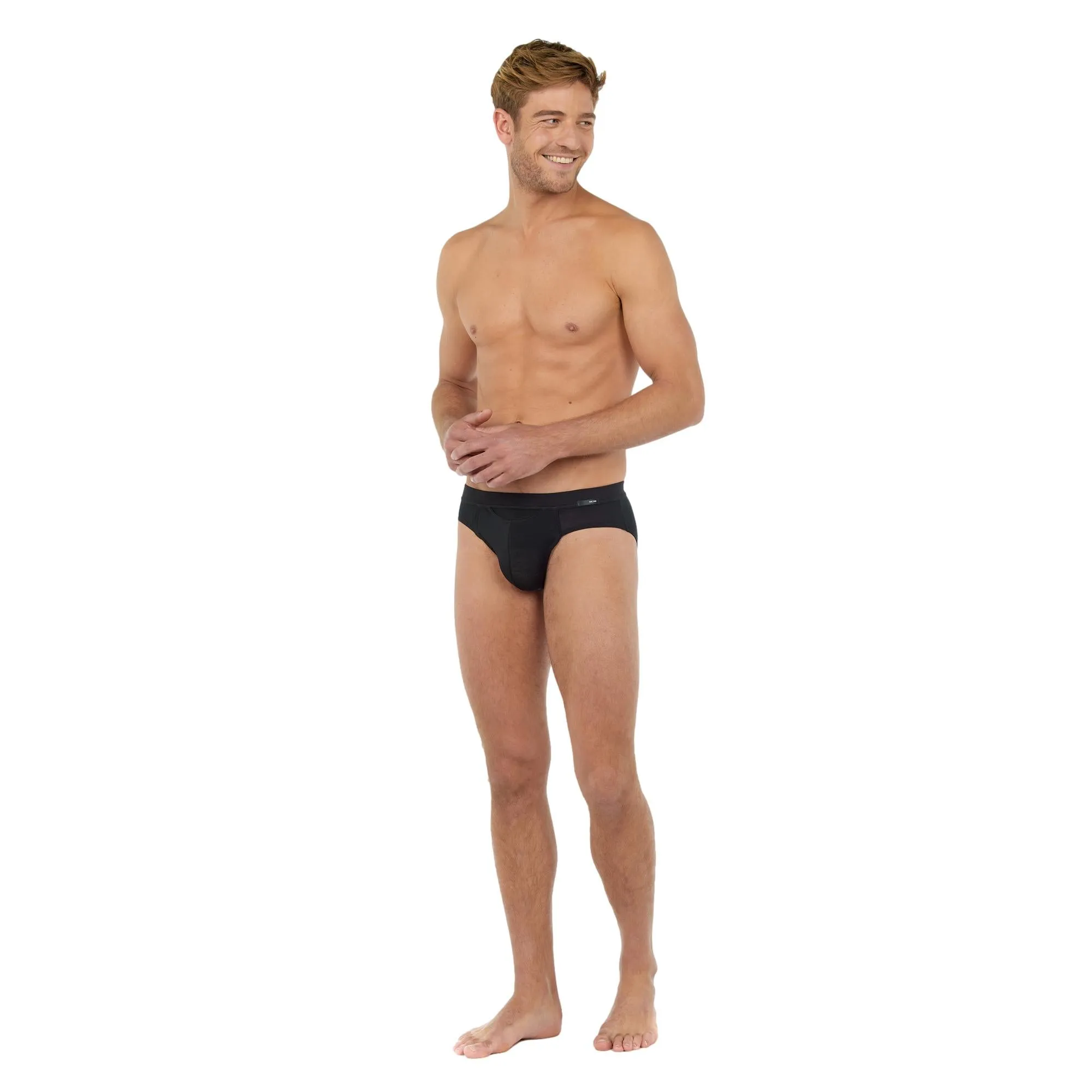 HOM Tencel Soft HO1 Comfort Mini Briefs - Black