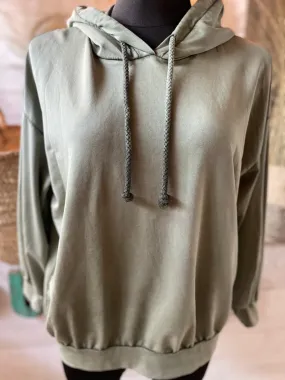 Hoodie mit Kapuze mit Tasche