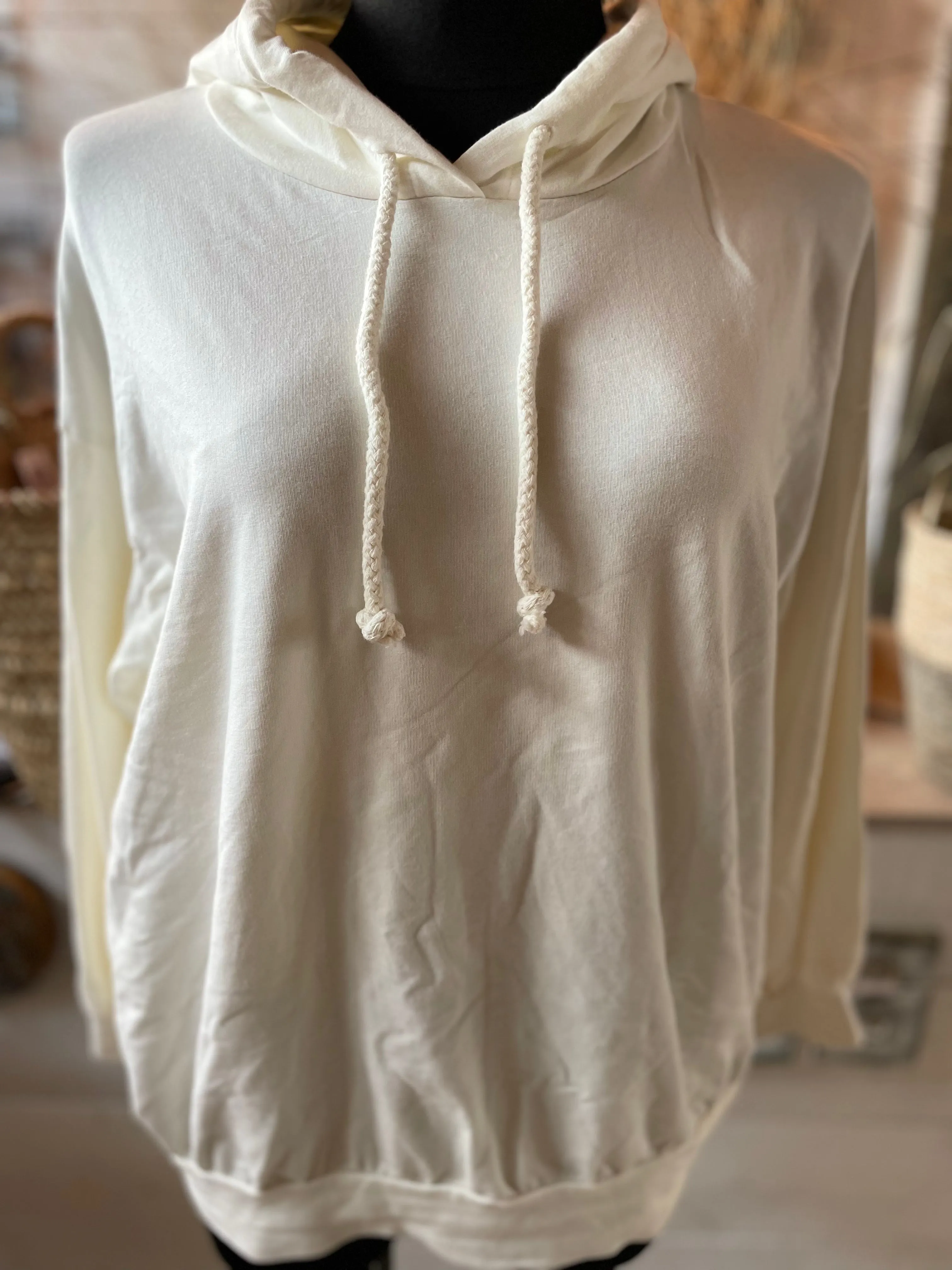 Hoodie mit Kapuze mit Tasche