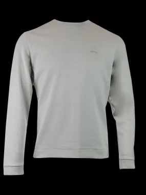 Hugo Boss Beige Cotton Round Neck Sweatshirt