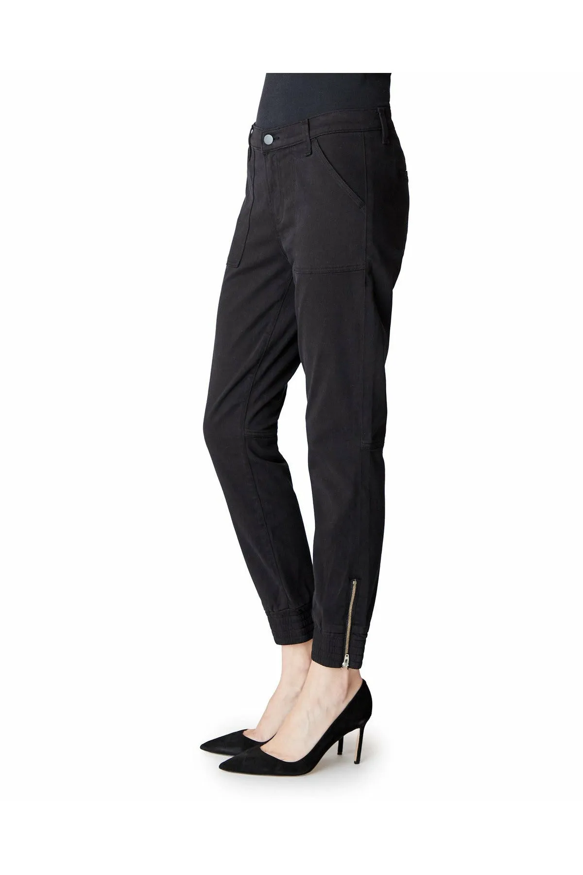 J Brand Arkin Zip Ankle Jogger - Night Out