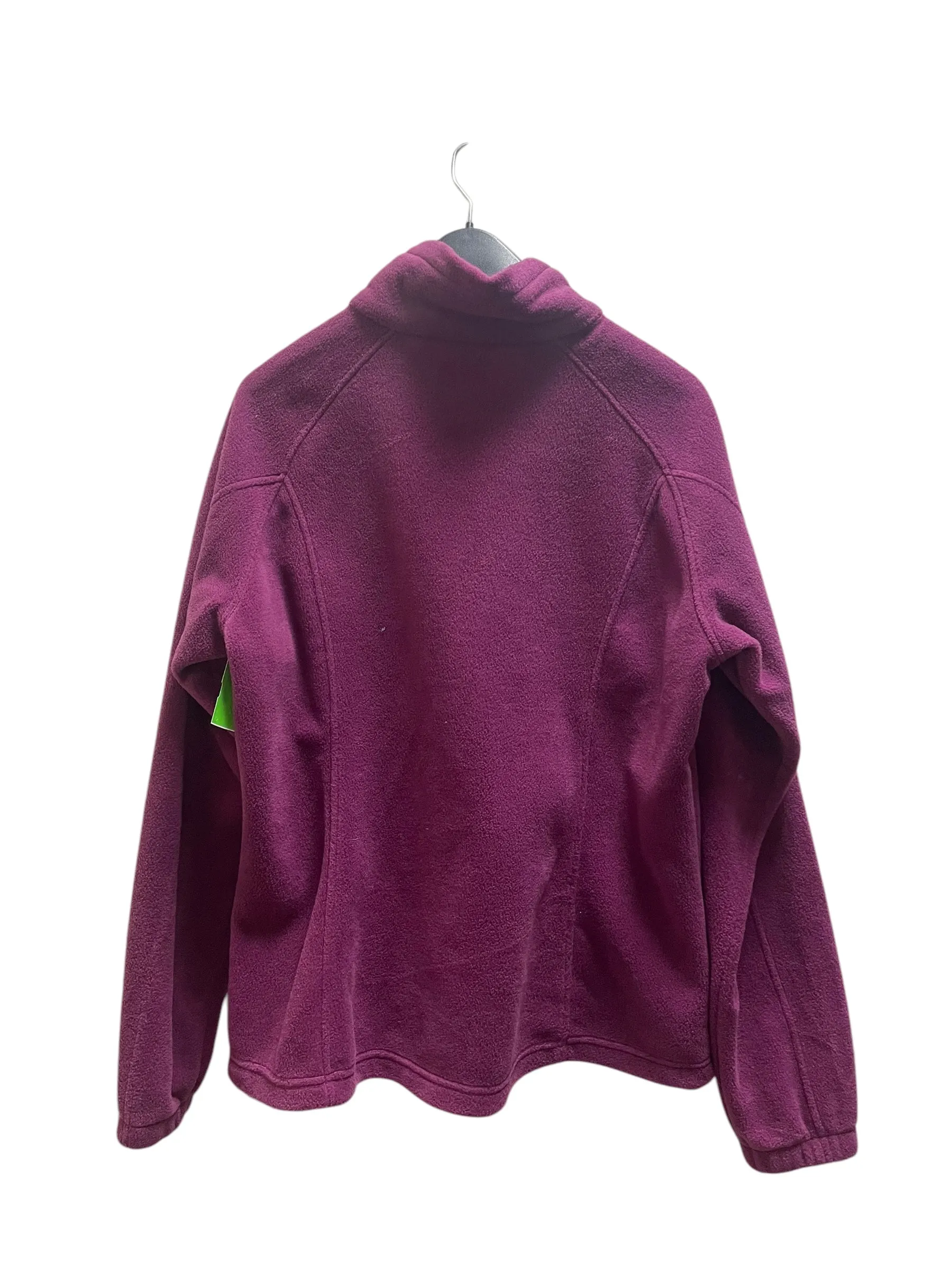 Jacket Fleece By Columbia In Purple, Size: Xl