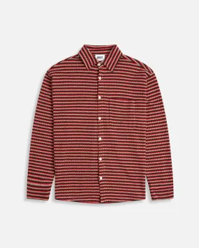 Jacquard Oversized Button Up