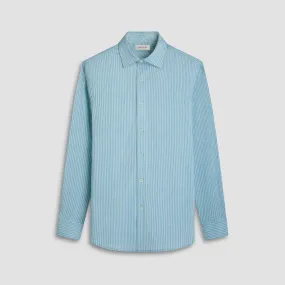 Jimmy Double-Sided Stripe & Leaf OoohCotton Shirt