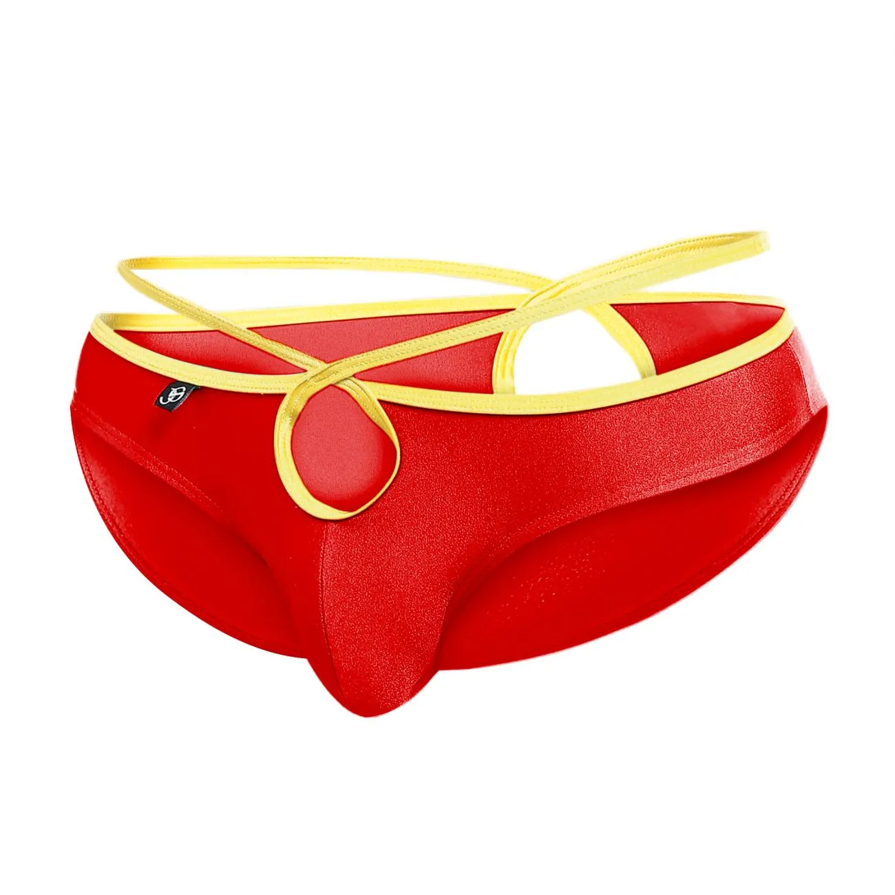 Joe Snyder JSHOL01 Holes Bikini Color Red