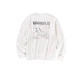 KAWS x Uniqlo Longsleeve Sweatshirt Off White