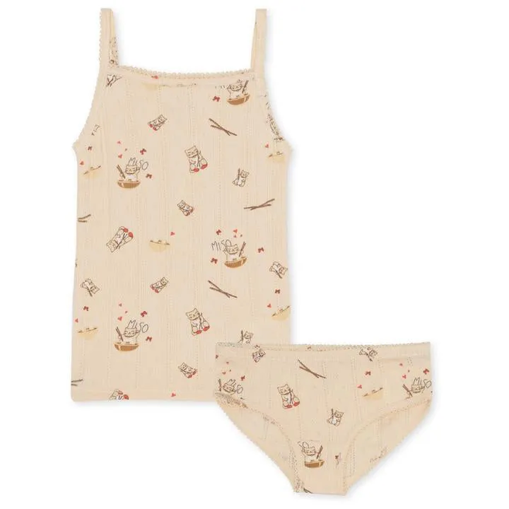 Konges Sløjd Minnie Underwear Set Miso Moonlight