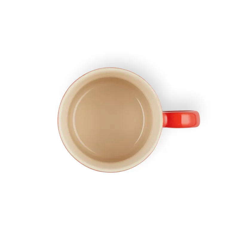 Le Creuset Stoneware Cappuccino Mug Cerise 200ml