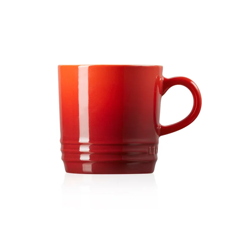 Le Creuset Stoneware Cappuccino Mug Cerise 200ml