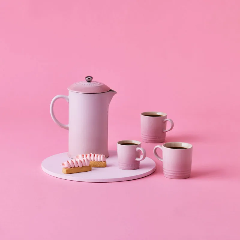 Le Creuset Stoneware Cappuccino Mug Shell Pink 200ml