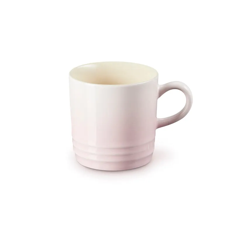 Le Creuset Stoneware Cappuccino Mug Shell Pink 200ml