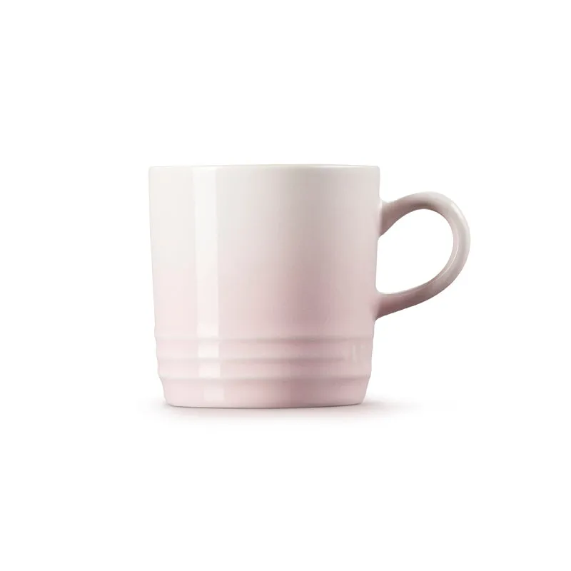 Le Creuset Stoneware Cappuccino Mug Shell Pink 200ml