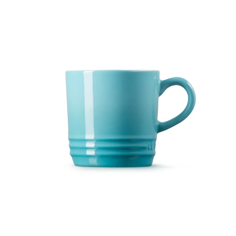 Le Creuset Stoneware Cappuccino Mug Teal 200ml