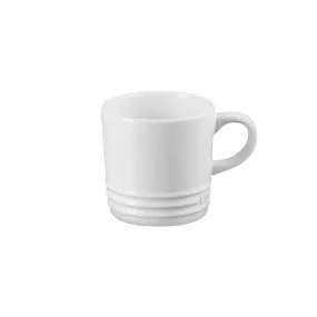 Le Creuset Stoneware Cappuccino Mug White 200ml