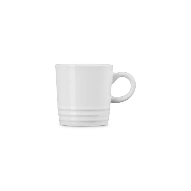 Le Creuset Stoneware Espresso Mug Nectar White