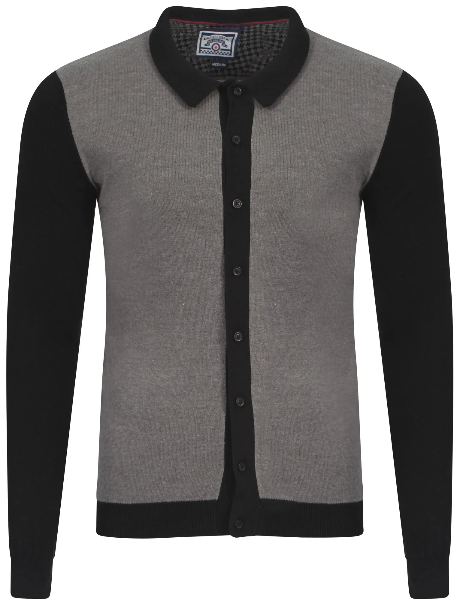 Le Shark Duncan black cardigan