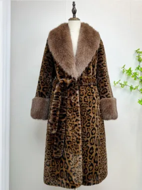 Lux Leopard Coat