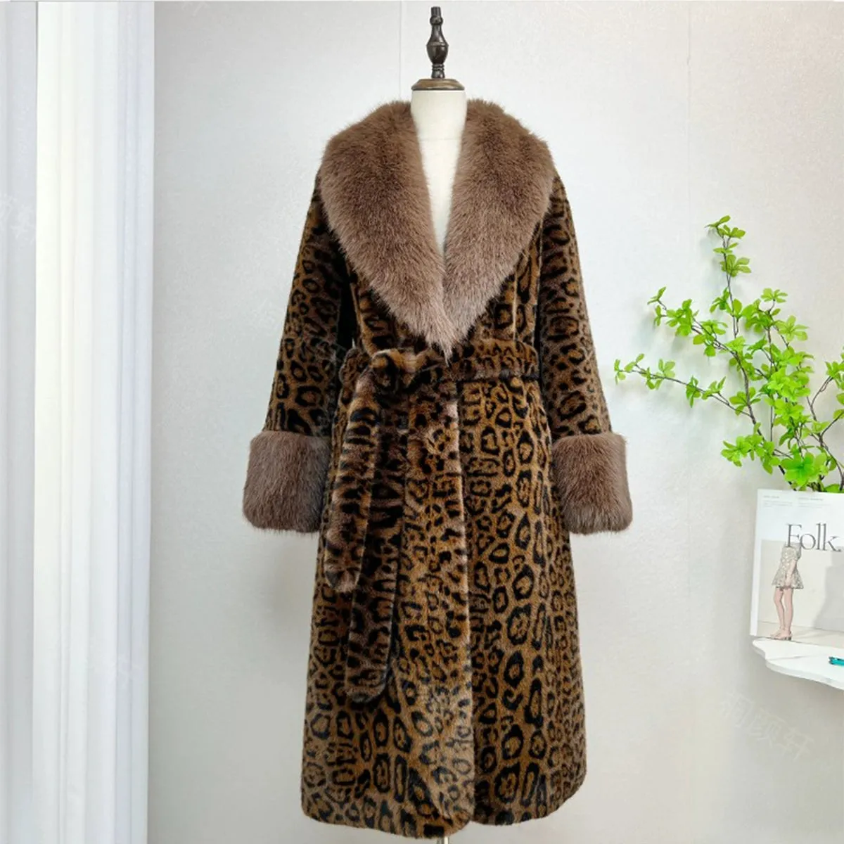 Lux Leopard Coat
