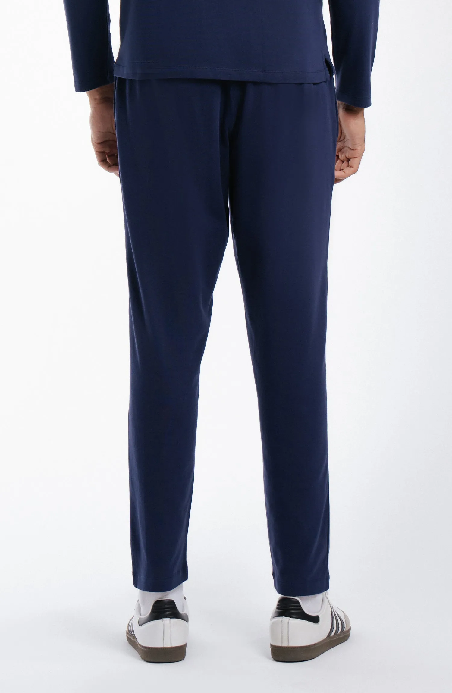 Lycra Loungewear Set - Navy
