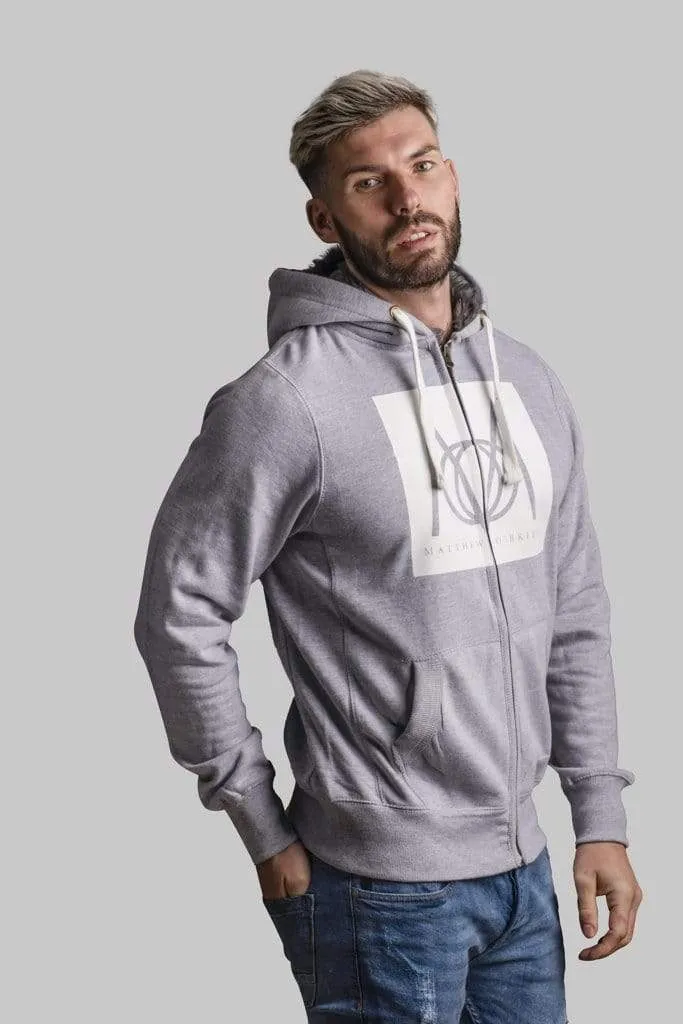 MATTHEW O'BRIEN Grey Hoodie