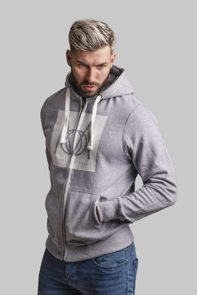 MATTHEW O'BRIEN Grey Hoodie