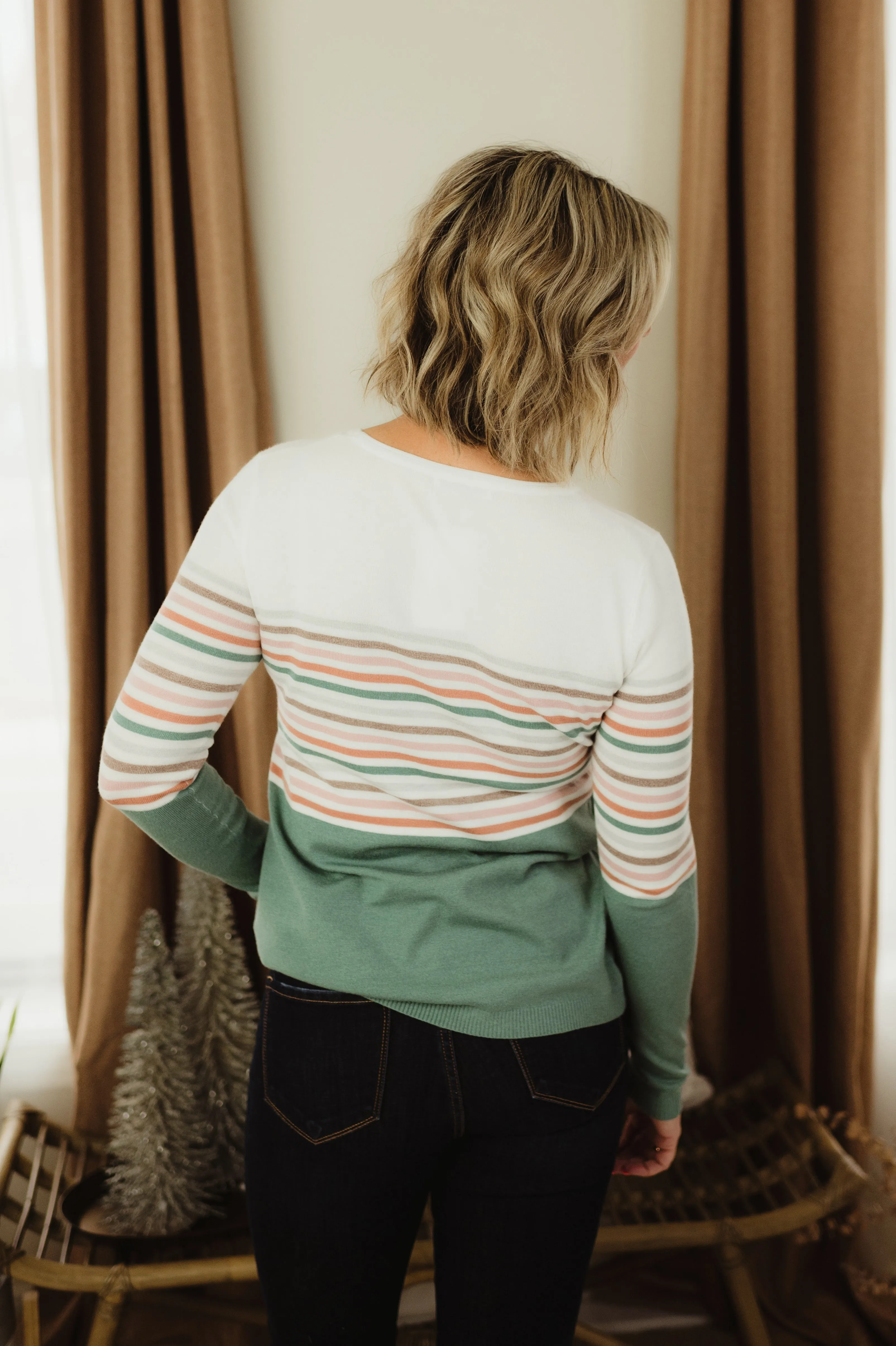 Multistriped Pullover