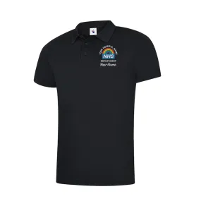 NHS Rainbow Unisex Cool Polo Shirt