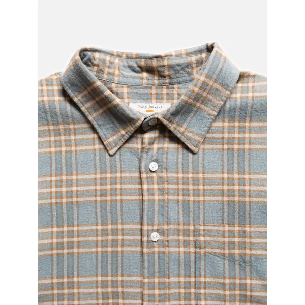 Nudie Filip Praire Shirt (light blue)