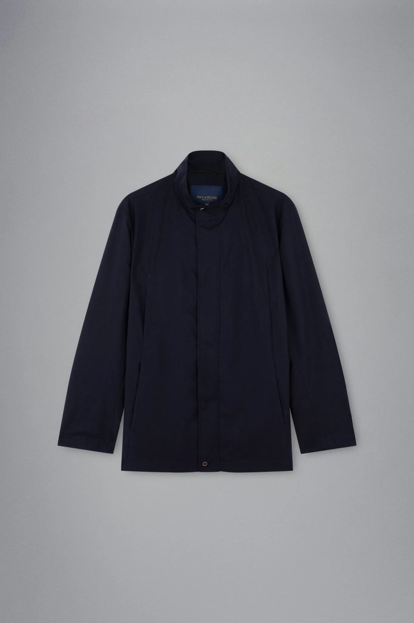 PAUL & SHARK Loro Piana Storm Green Storm System Wool Coat NAVY REG