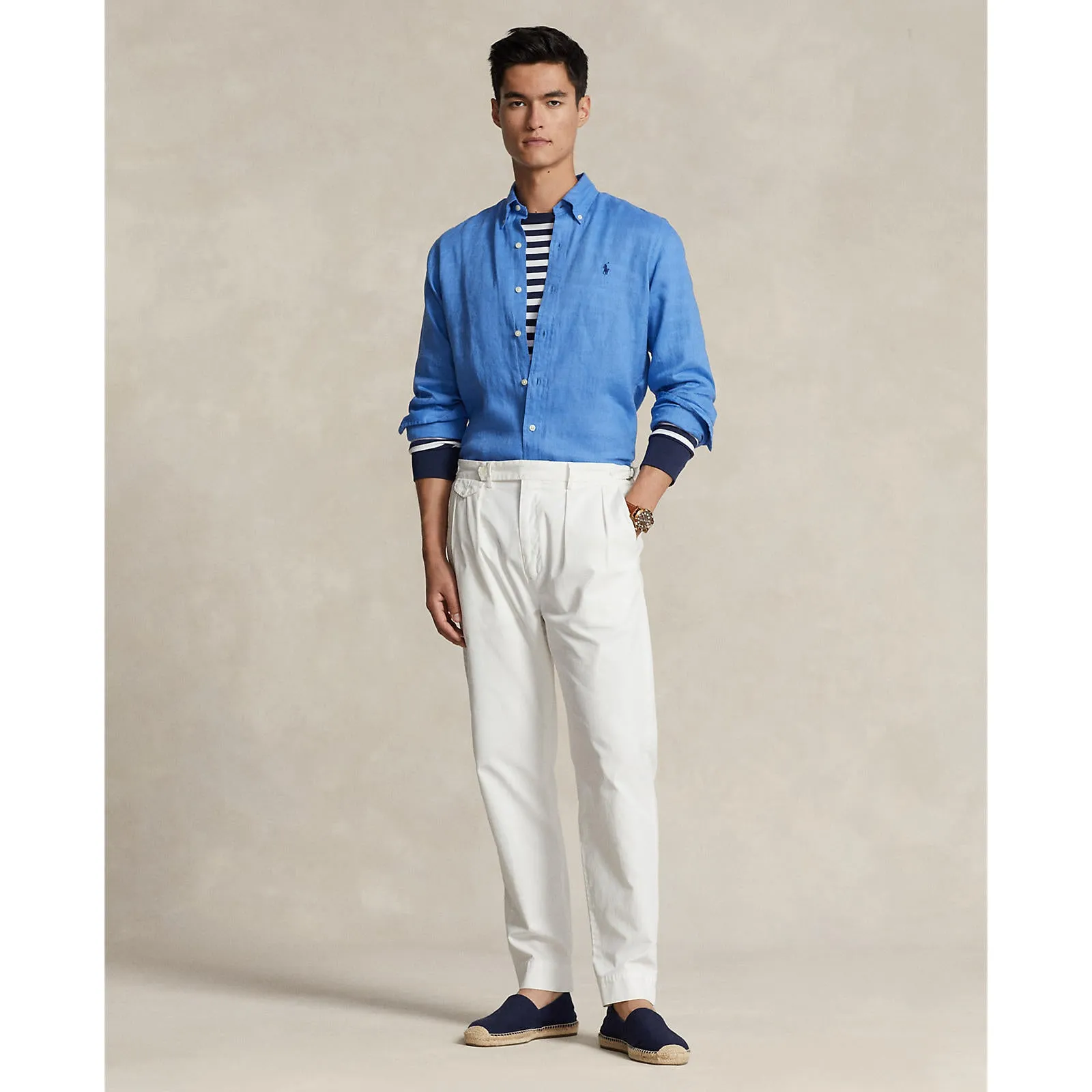 Polo Ralph Lauren - Linen Shirt - Summer Blue