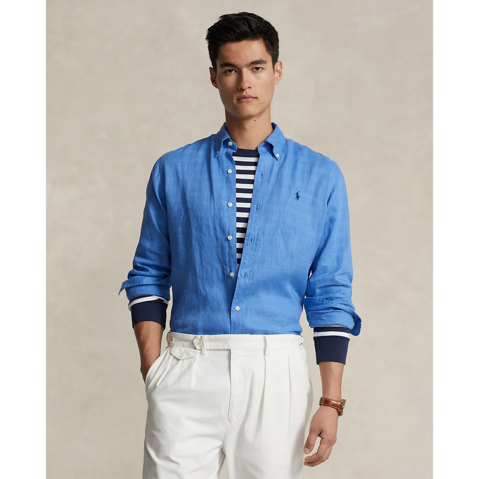 Polo Ralph Lauren - Linen Shirt - Summer Blue