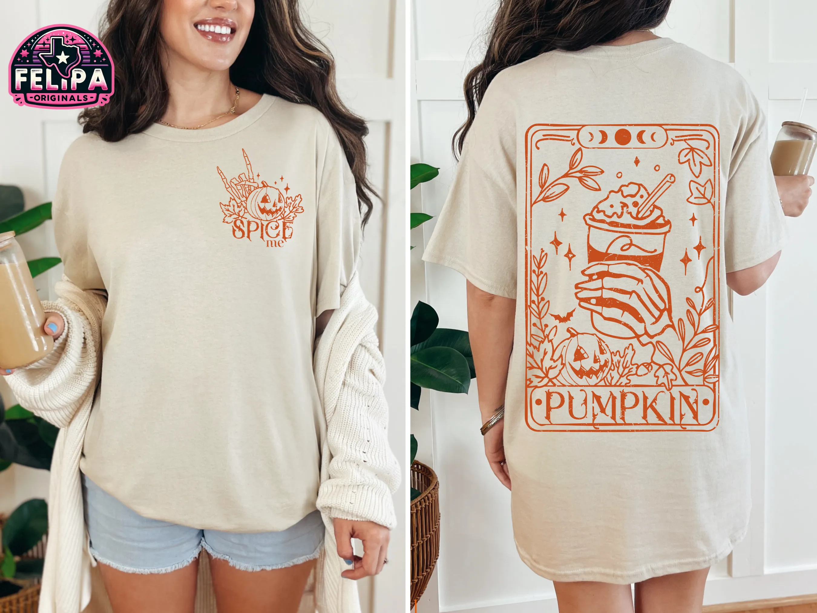 Pumpkin Spice Halloween T-Shirt