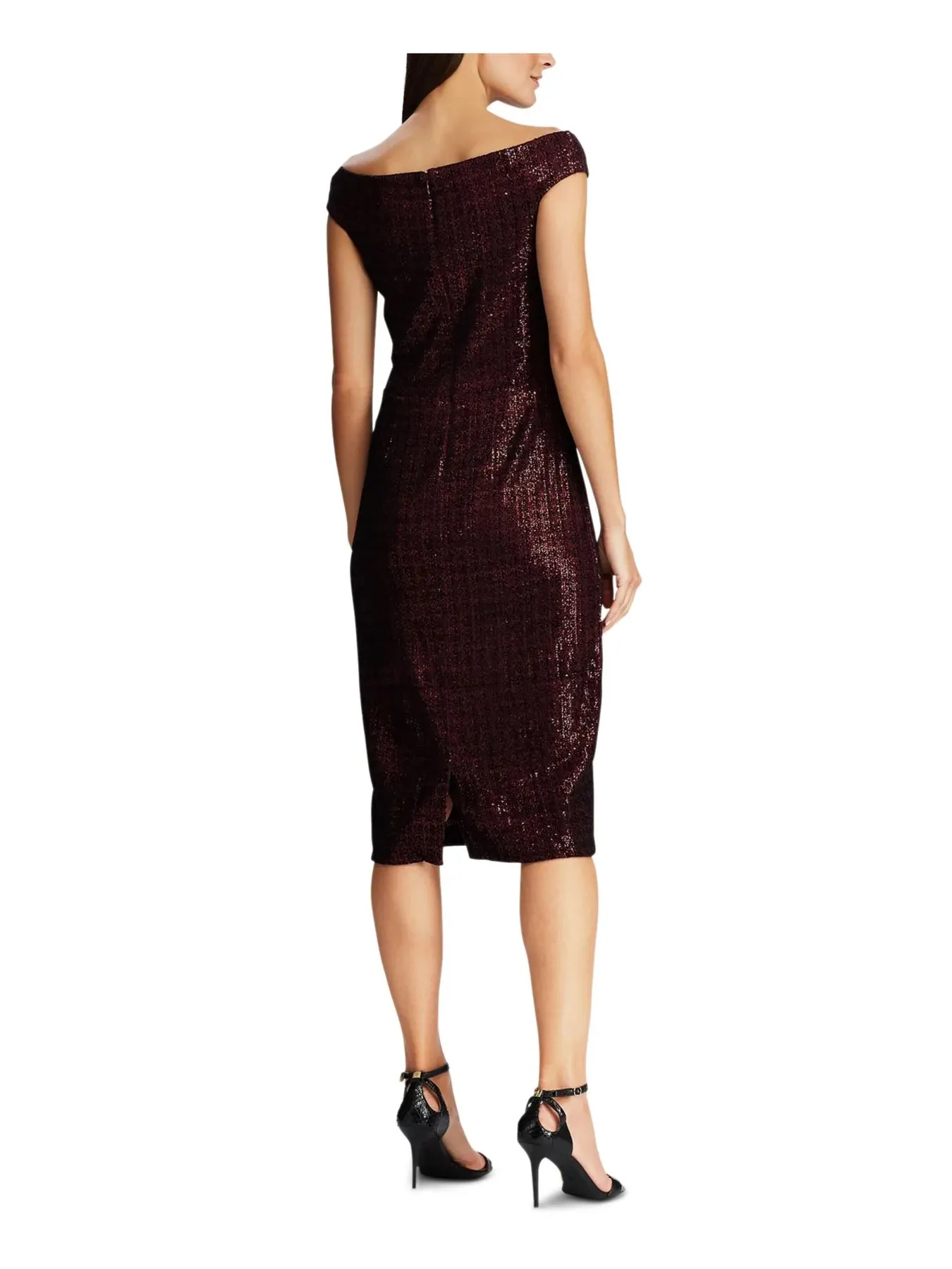 Ralph Lauren Women's Sequined Cocktail Sheath Dress