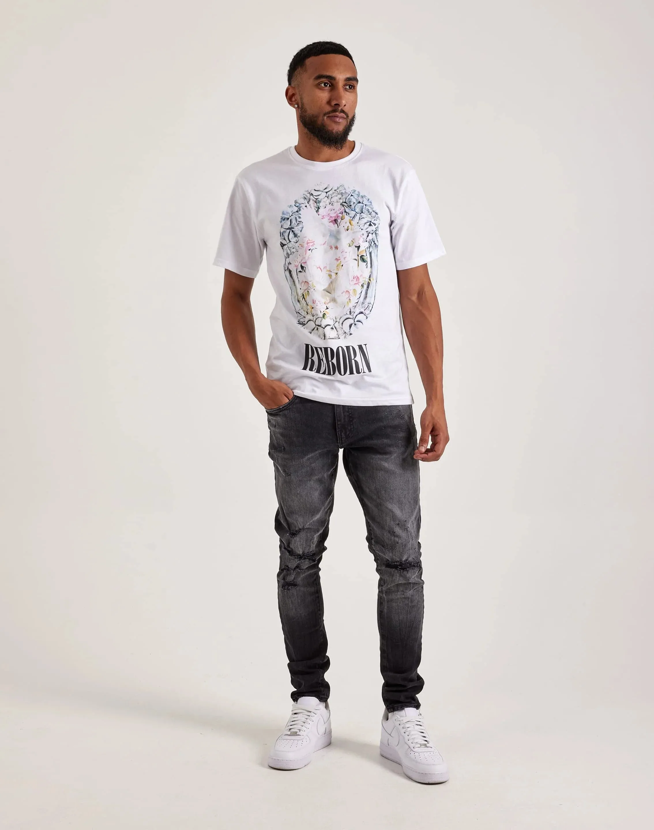 Reborn Tee (White) - UB2022WHT
