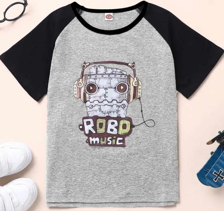 Robo Music Graphic Tee