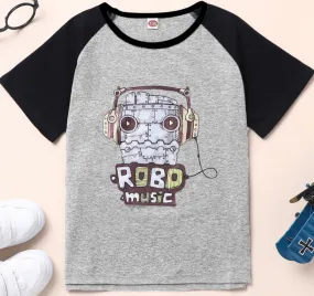 Robo Music Graphic Tee