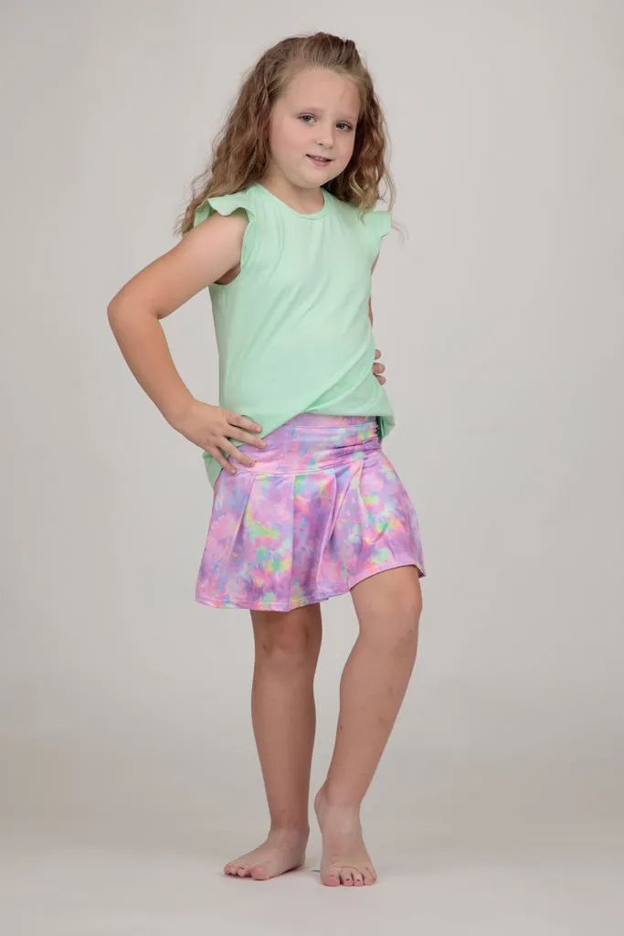 Ruffle Shirt in Light Pink