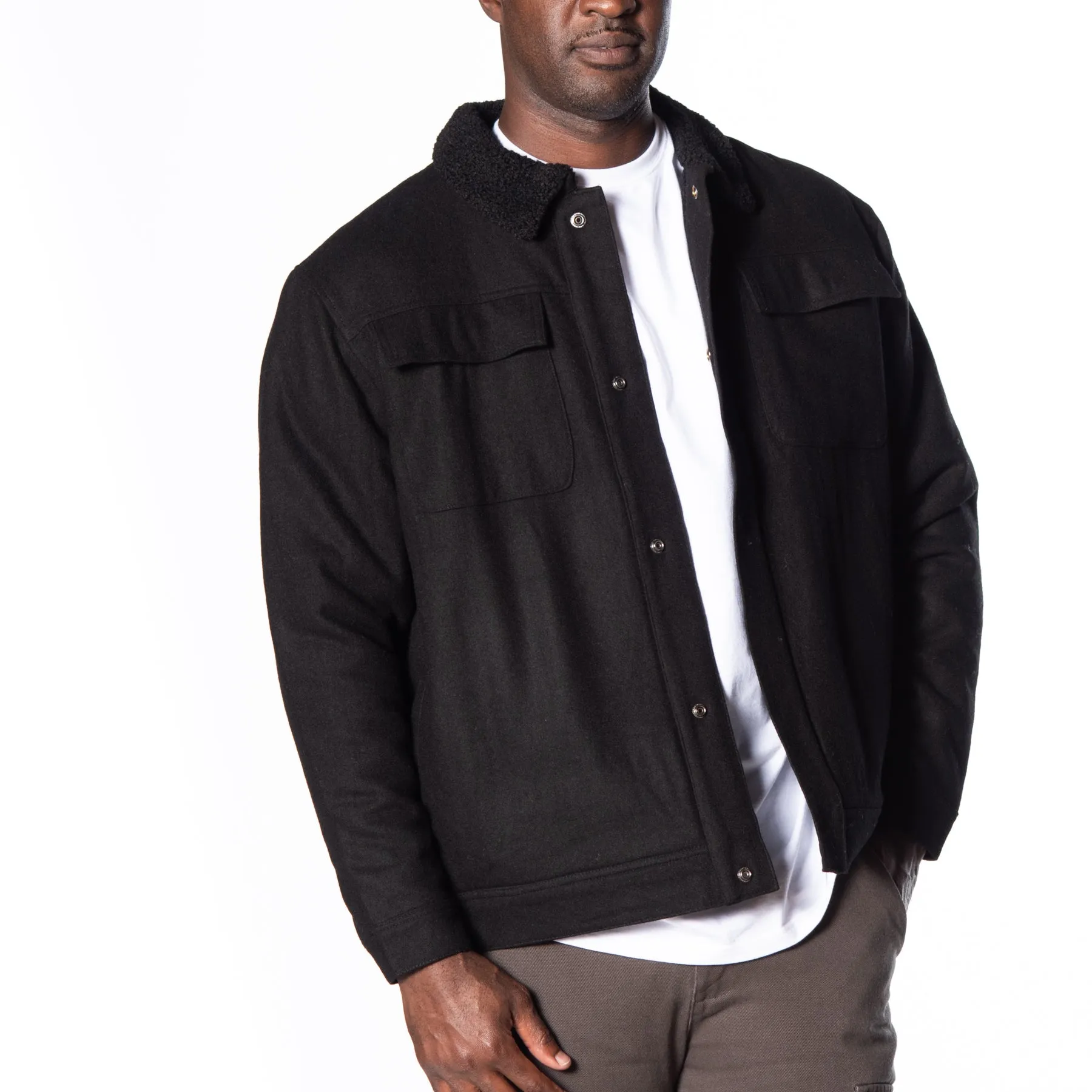 Sherpa Wool Jacket