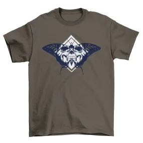 SkullFlutter Tee