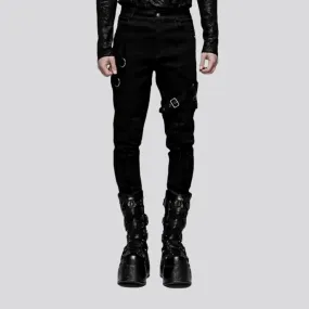 Slim embellished jeans
 for men