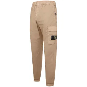 Stone Island Beige Cuffed Cargo