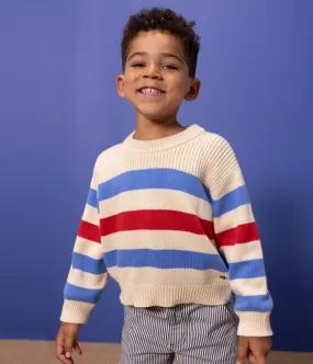 STRIPY COTTON PULLOVER