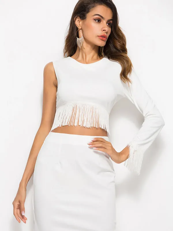 Tassel Irregular Dress