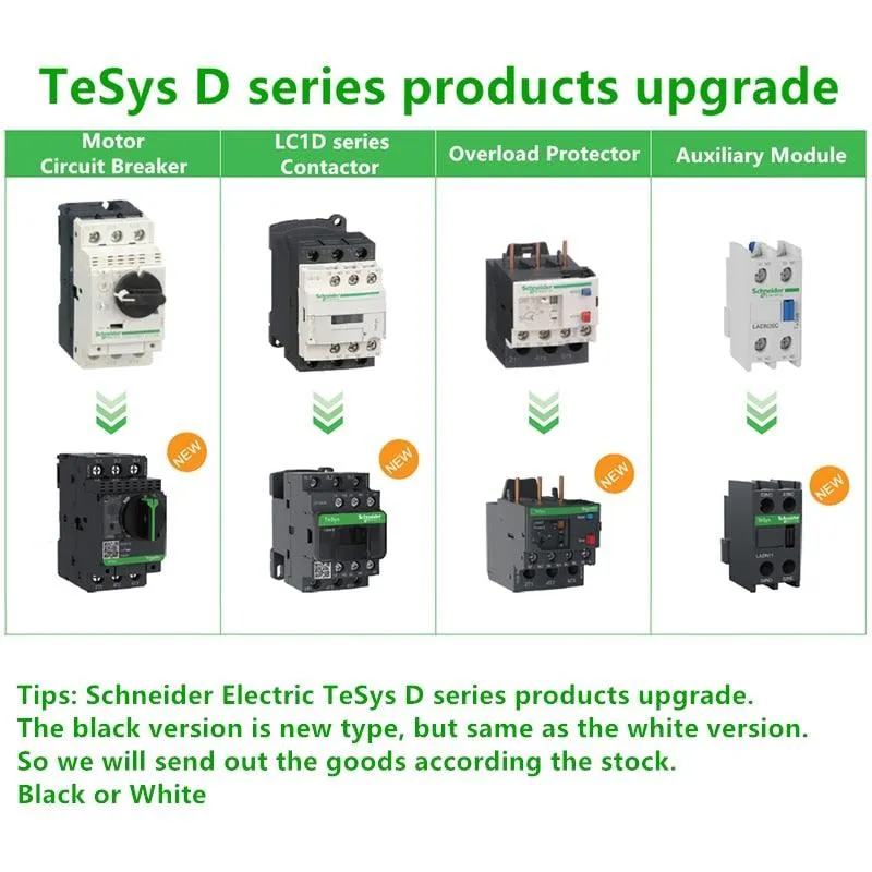 TeSys Deca 3P Thermal Overload Relay LRD10C LRD12C LRD14C LRD21C LRD22C LRD32C LRD35C for Contactor