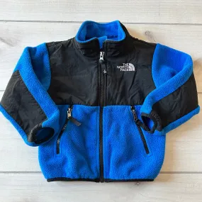 The North Face Blue & Black Fleece Zipper Jacket