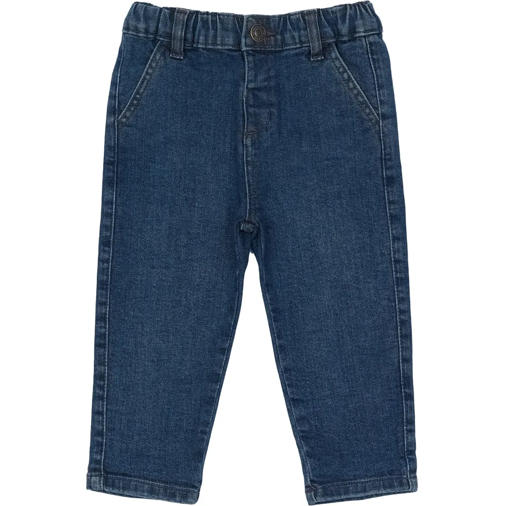 TNSLake Unisex Denim Chinos - DARK BLUE DENIM