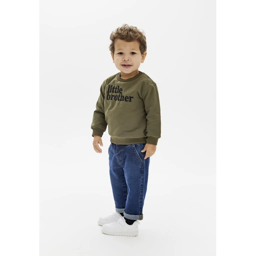 TNSLake Unisex Denim Chinos - DARK BLUE DENIM