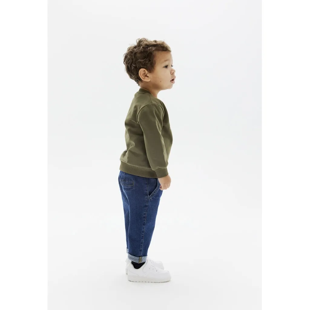 TNSLake Unisex Denim Chinos - DARK BLUE DENIM